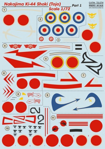 1/72 Nakajima Ki-44 Shoki Part-1