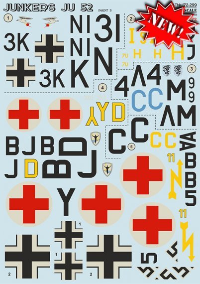 1/72 Junkers Ju-52/3m Part 3