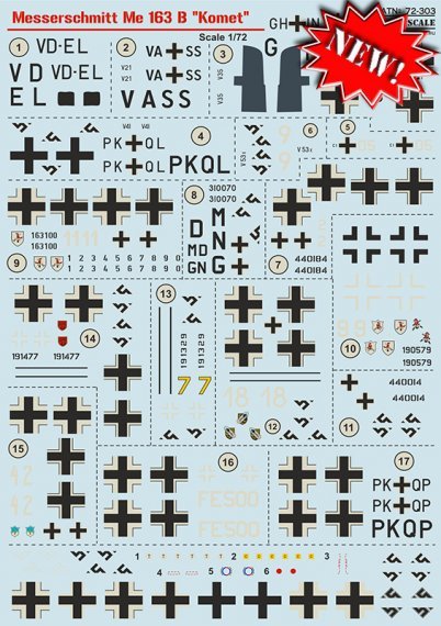 1/72 Messerschmitt Me-163B Komet