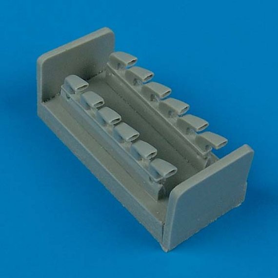 1/48 Bf 109F exhaust (ICM)