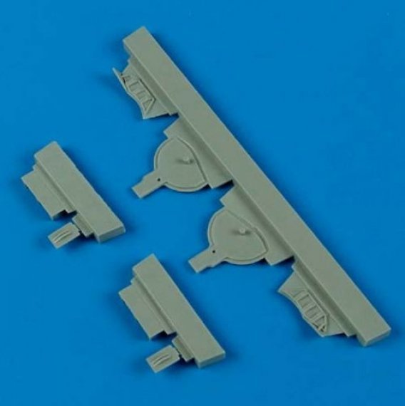 1/48 A6M5 Zero undercarriage covers (HAS)