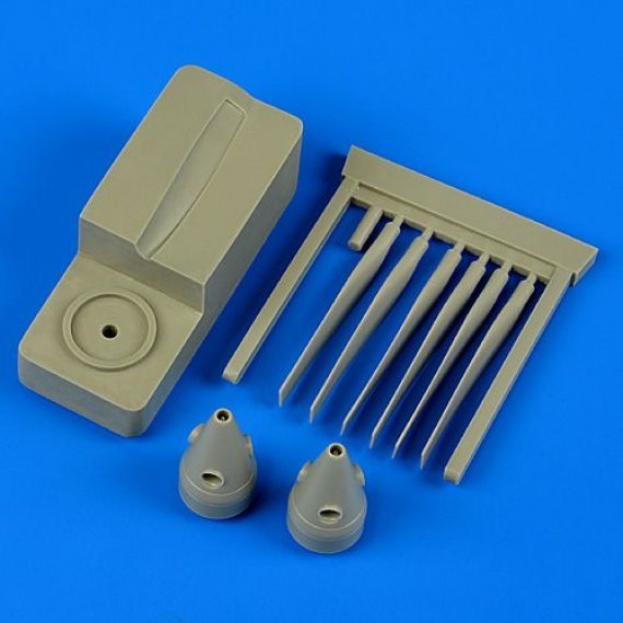 1/48 Grumman OV-1 Mohawk propellers w/tool (for Roden kits)