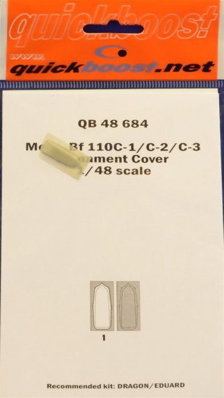 1/48 Bf 110C-1/C-2/C-3 armament cover
