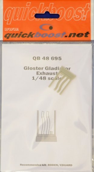 1/48 Gloster Gladiator exhaust