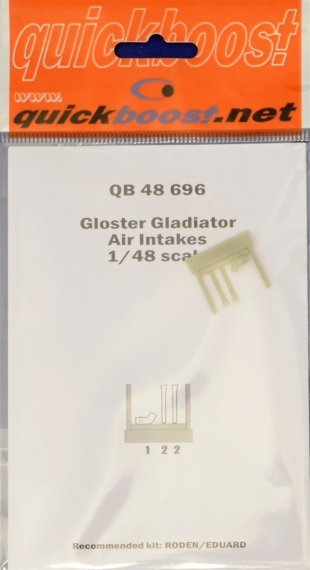 1/48 Gloster Gladiator air intakes