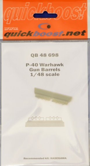 1/48 P-40 Warhawk gun barrels