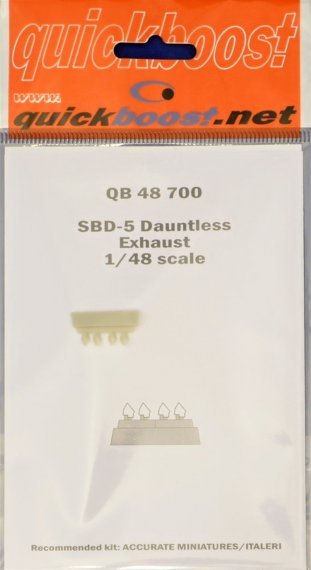 1/48 SBD-5 Dauntless exhaust