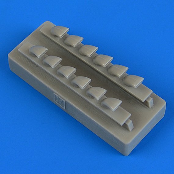 1/48 Bf 109G exhaust