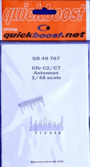 1/48 Kfir C2/C7 antennas
