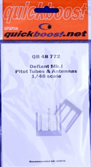 1/48 Defiant MK.I pitot tubes & antennas