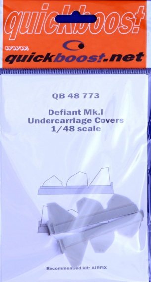 1/48 Defiant MK.I undercarriage covers