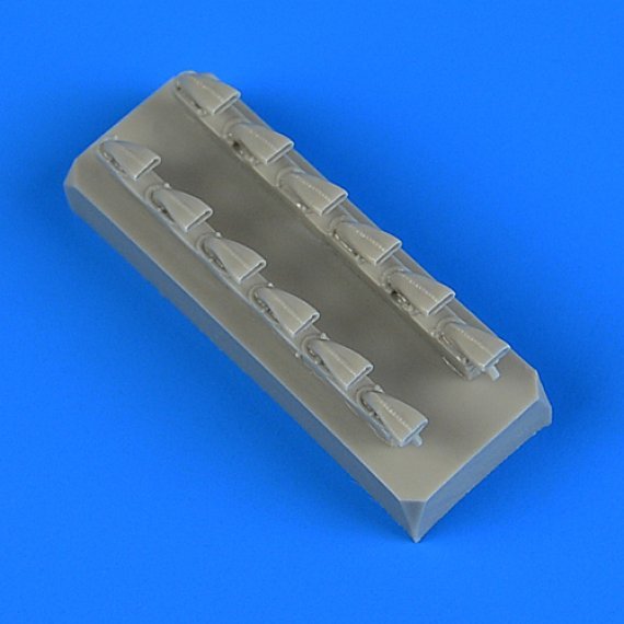 1/48 Messerschmitt Bf-109G-6 exhaust