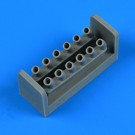 1/48 P-40B Warhawk exhaust