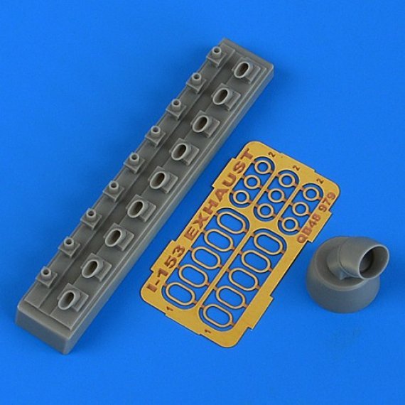 1/48 I-153 Chaika exhaust