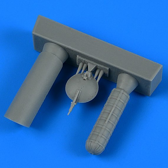 1/48 Su-25 Frogfoot open airbrake parachute