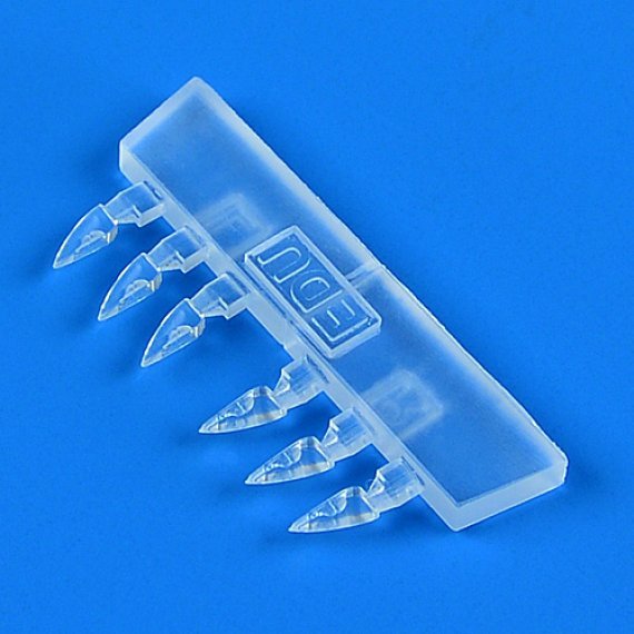 1/48 Bf-109K-4 clear position lights with light bulb for Eduard