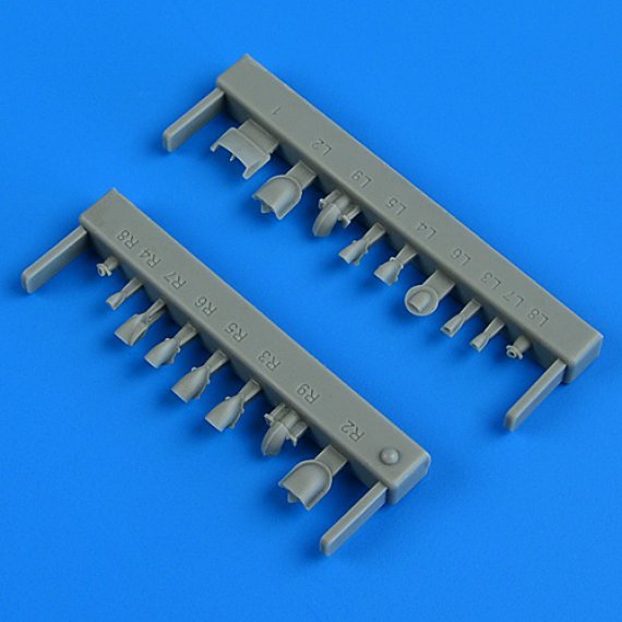 1/48 Fairey Gannet AS1./AS.4 air intakes for Airfix