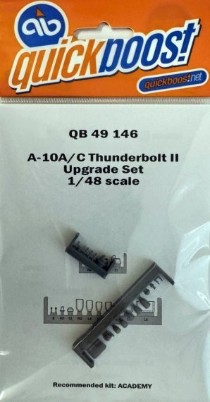 1/48 A-10A/C Thunderbolt II upgrade set for Academy