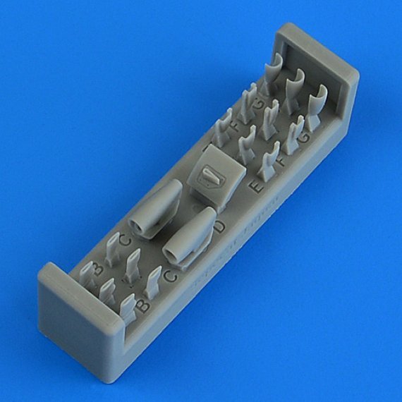 1/48 Jaguar GR.1/GR.1a air scoops and fuel dumpers