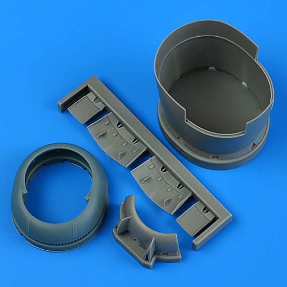 1/48 F6F-5 Hellcat cowling & cooling flaps opened