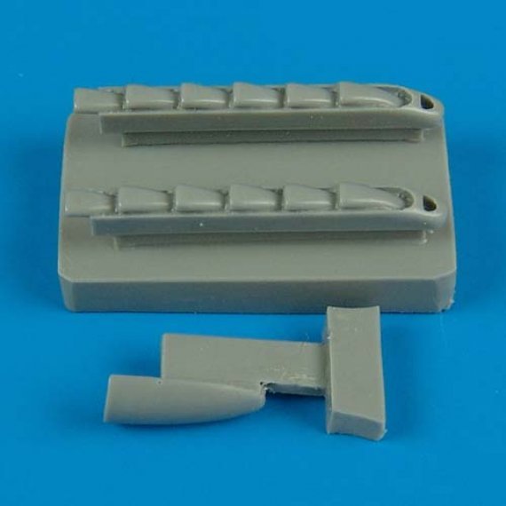 1/72 Ju 87D exhaust  late version (FUJI)