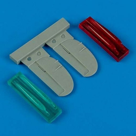 1/72 Supermarine Spitfire Mk.IX position lights & rudder