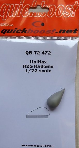 1/72 Halifax H2S radome (REV)