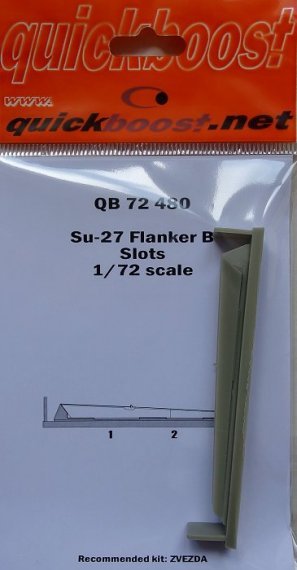 1/72 Sukhoi Su-27SM Flanker B slots (for Zvezda)