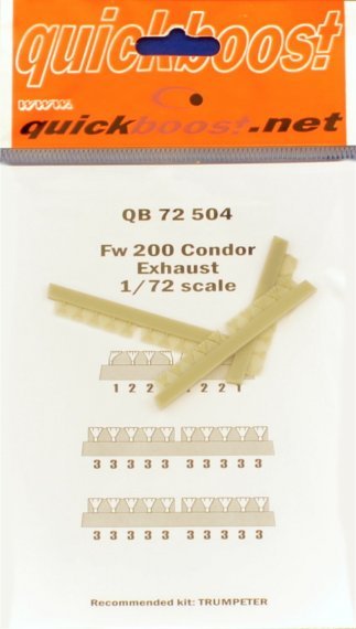 1/72 Fw 200 Condor exhaust