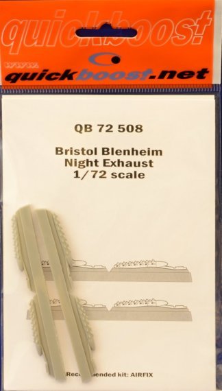1/72 Bristol Blenheim night exhaust