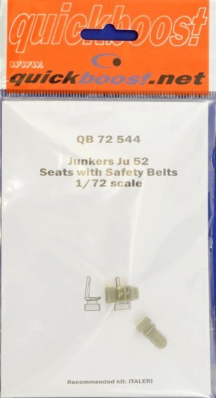 1/72 Ju 52 seats with safety belts