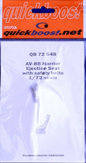 1/72 AV-8B Harrier ejection seat with safety belts