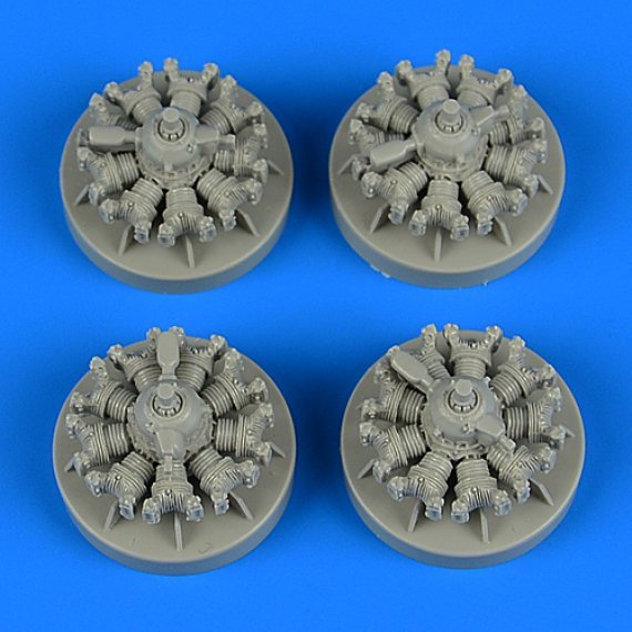 1/72 B-17G flying fortress engines