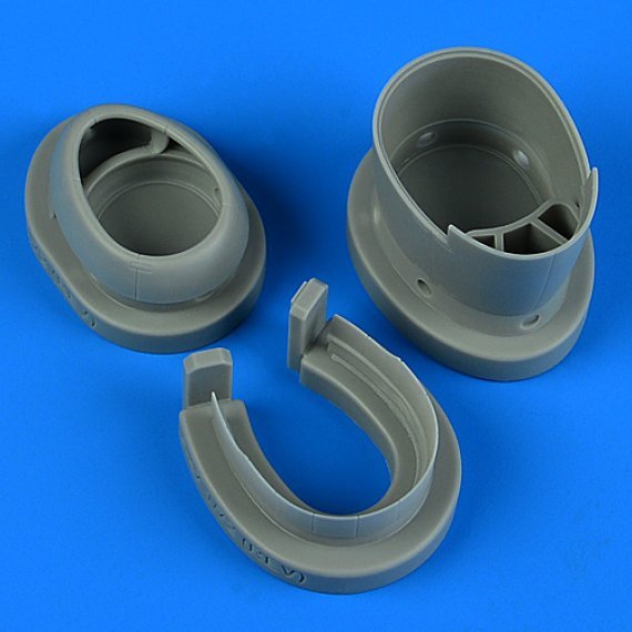 1/72 P-47D/M Thunderbolt closed cowling & cooling flaps