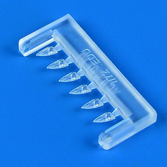 1/72 Bf 109F/G/K clear position lights for Eduard