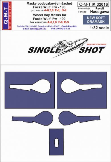 1/32 Mask Fw 190 A-6, 7, 8 F, D9