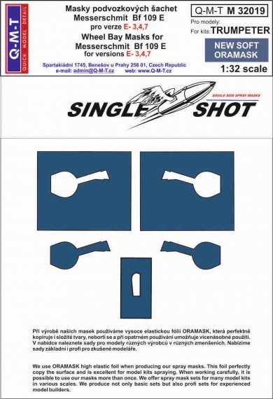 1/32 Mask Bf 109 E-3,4,7