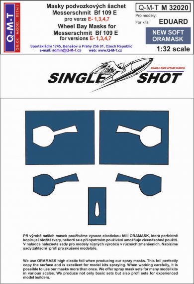 1/32 Mask Bf 109 E-1,3,4,7