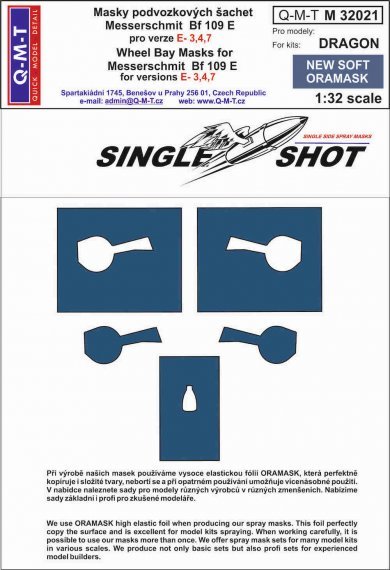1/32 Mask Bf 109 E-3,4,7,