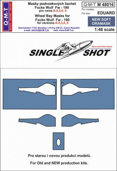 1/48 Mask Fw 190 A-2,3,4,5