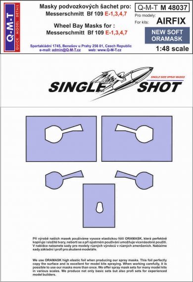1/48 Mask Bf 109 E-1,3,4,7