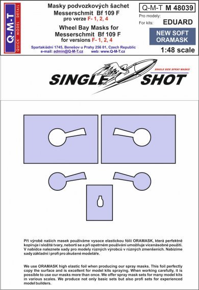 1/48 Mask Bf 109 F 1,2,4,