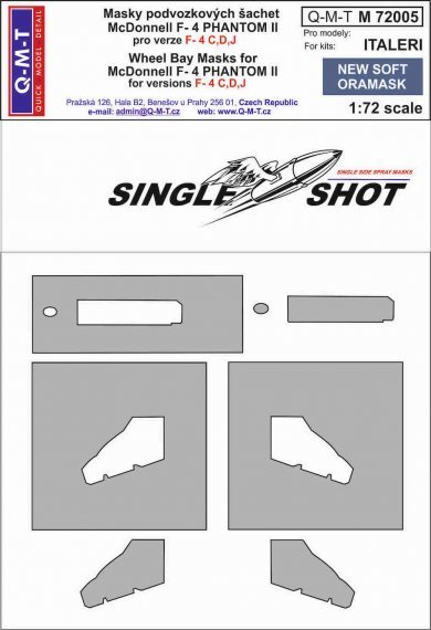1/72 Mask F-4 C,D, J