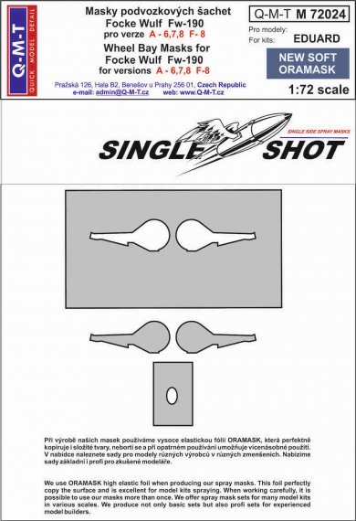 1/72 Mask Fw-190A-6,7,8 F-8