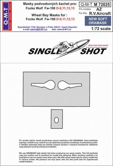 1/72 Mask Fw-190D-9,11,12,13