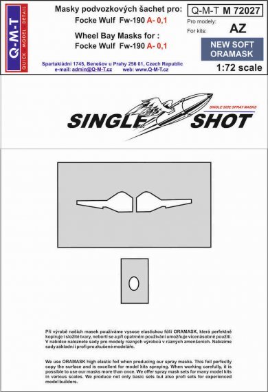 1/72 Mask Fw-190A-0,1 AZ