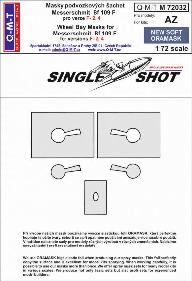1/72 Mask Bf 109 F-2,4