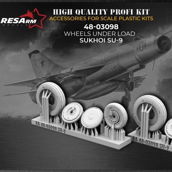 RESARM Ruote Su-9 sotto carico 1/48