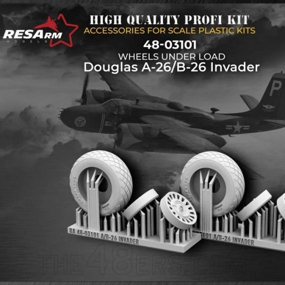 RESARM Ruote A-26/B-26 Invader sotto carico 1/48