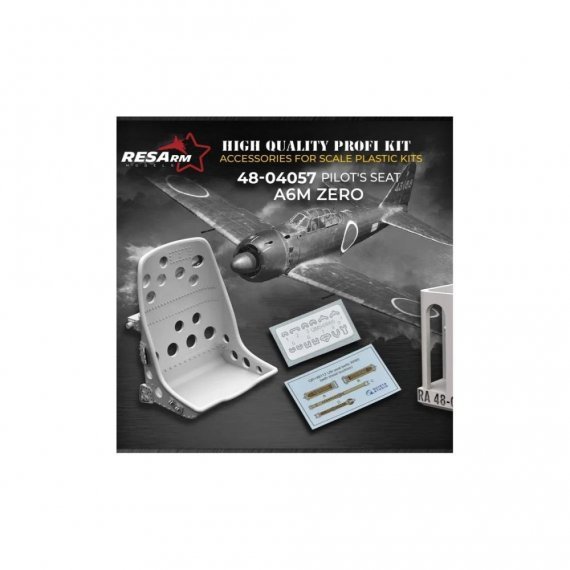 1/48 A6M Zero Pliots seat